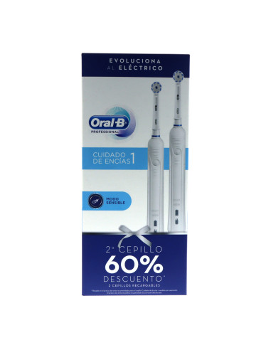 Oral B Cepillo Electrico Pro1 2 Uds Promo