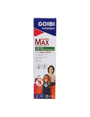 GOIBI MAX LOTION ANTI-LICE WITHOUT INSECTICIDES 200 ML