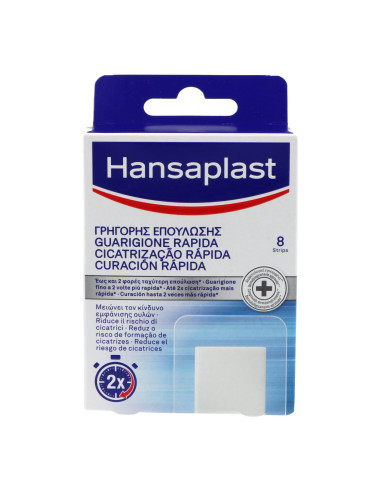 HANSAPLAST FAST HEALING PLASTERS 8 UNITS