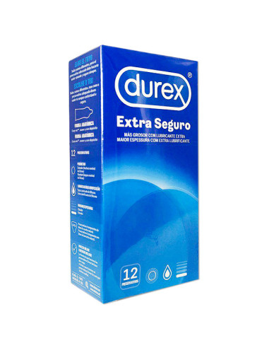 DUREX CONDOMS EXTRA SAFE 12 UNITS