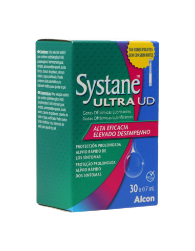 SYSTANE ULTRA UD LUBRICANT EYE DROPS 30X0.7 ML