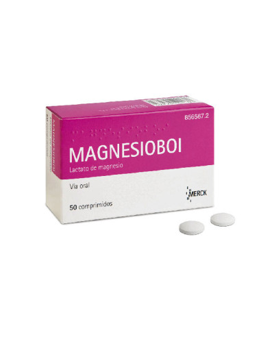 MAGNESIOBOI 40485 MG 50 COMPRIMIDOS- Farmacia Campoamor