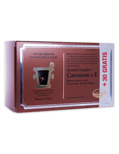 ACTIVECOMPLEX CAROTENO E 12030 CAPS PROMO