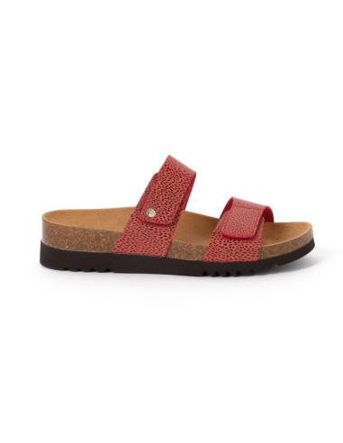 Scholl Ladies Lusaka 2.0 Sandal Rust Color Size 39