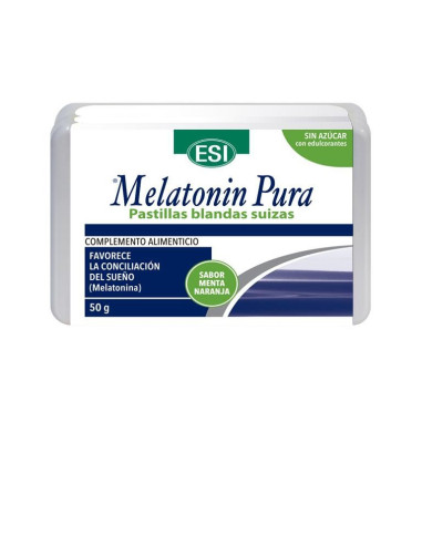 Pure Melatonin Soft Tablets Esi 1 Container 50 g Orange Mint Flavor