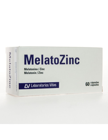 MELATOZINC 60 CAPS