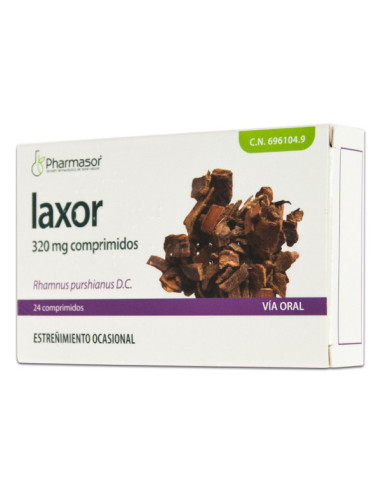 LAXOR 320 MG 24 COMPRIMIDOS PHARMASOR- Farmacia Campoamor