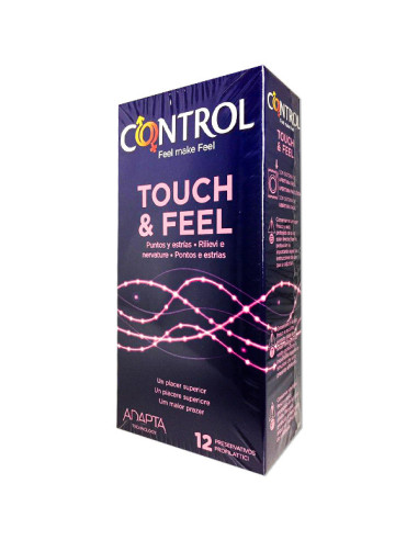 CONTROL CONDOMS TOUCH & FEEL 12 UNITS