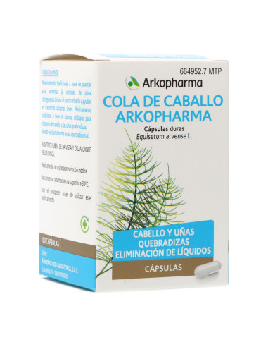ARKOCAPSULAS COLA DE CABALLO 190 MG 100 CAPSULAS- Farmacia Campoamor