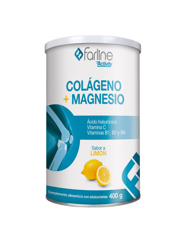 FARLINE ACTIVITY COLAGENO + MAGNESIO SABOR LIMON 400 G