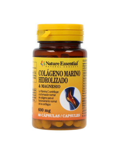 COLAGENO MARINO HIDROLIZADO + MAGNESIO 600MG 60