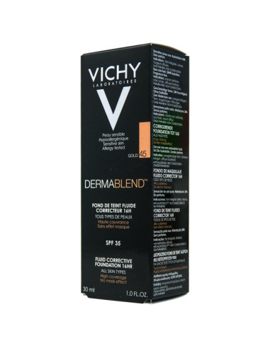Vichy Dermablend Maquillaje N45 Gold 30 ml