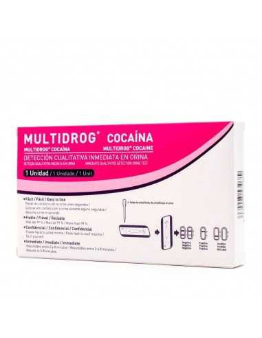MULTIDROG TEST COCAINA 1 UNI- Farmacia Campoamor