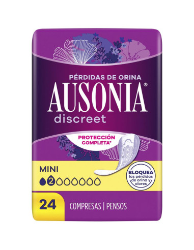 Ausonia Discreet Mini Plus 16 Uds
