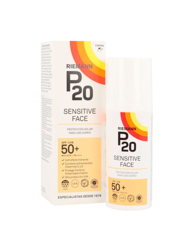 P20 Face Sensitive Spf50+ 50 ml