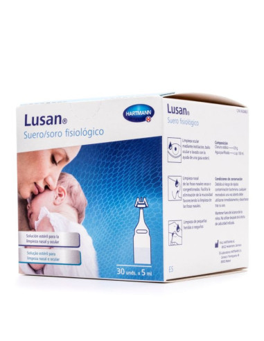 Lusan Suero Fisiologico Nasal 30 Monodosis 5 ml
