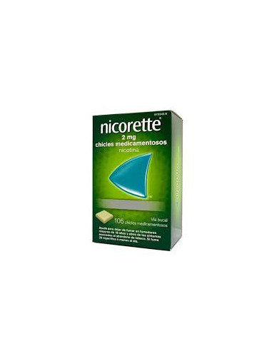 NICORETTE 2 MG 105 CHICLES- Farmacia Campoamor