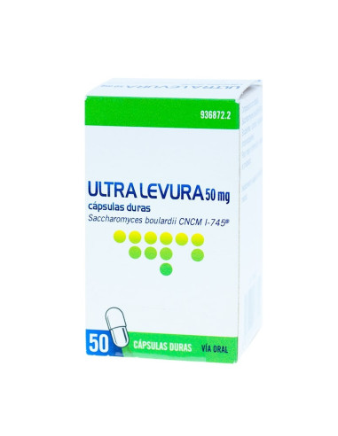 ULTRA-LEVURA 50 MG 50 CAPSULAS- Farmacia Campoamor