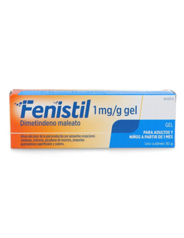 FENISTIL 1 MG/G GEL TOPICO 30 G- Farmacia Campoamor