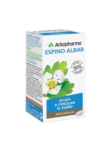 ARKOCAPSULAS ESPINO ALBAR 350 MG 48 CAPSULAS- Farmacia Campoamor