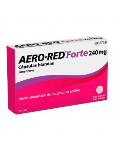 AERO RED FORTE 240 MG 20 CAPSULAS BLANDAS- Farmacia Campoamor